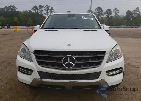 2015 Mercedes-Benz Ml 350 4Matic из США, поврежденный, VIN 4JGDA5HB6FA617063